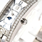 Harry Winston Avenue C Mini Moon Phase WG D WG Quartz Watch — view 3
