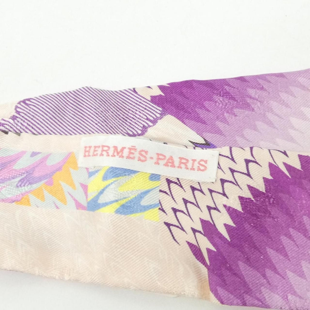 Hermes Twill Marble Silk Scarf — view 3