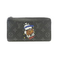 Louis Vuitton Monogram Eclipse Zippy Dragonne Wallet