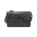 Louis Vuitton Monogram Eclipse Steamer Wearable Wallet Shoulder