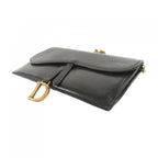 Dior Saddle Chain Shoulder Bag Black — view 3