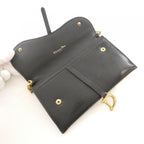 Dior Saddle Chain Shoulder Bag Black — view 9
