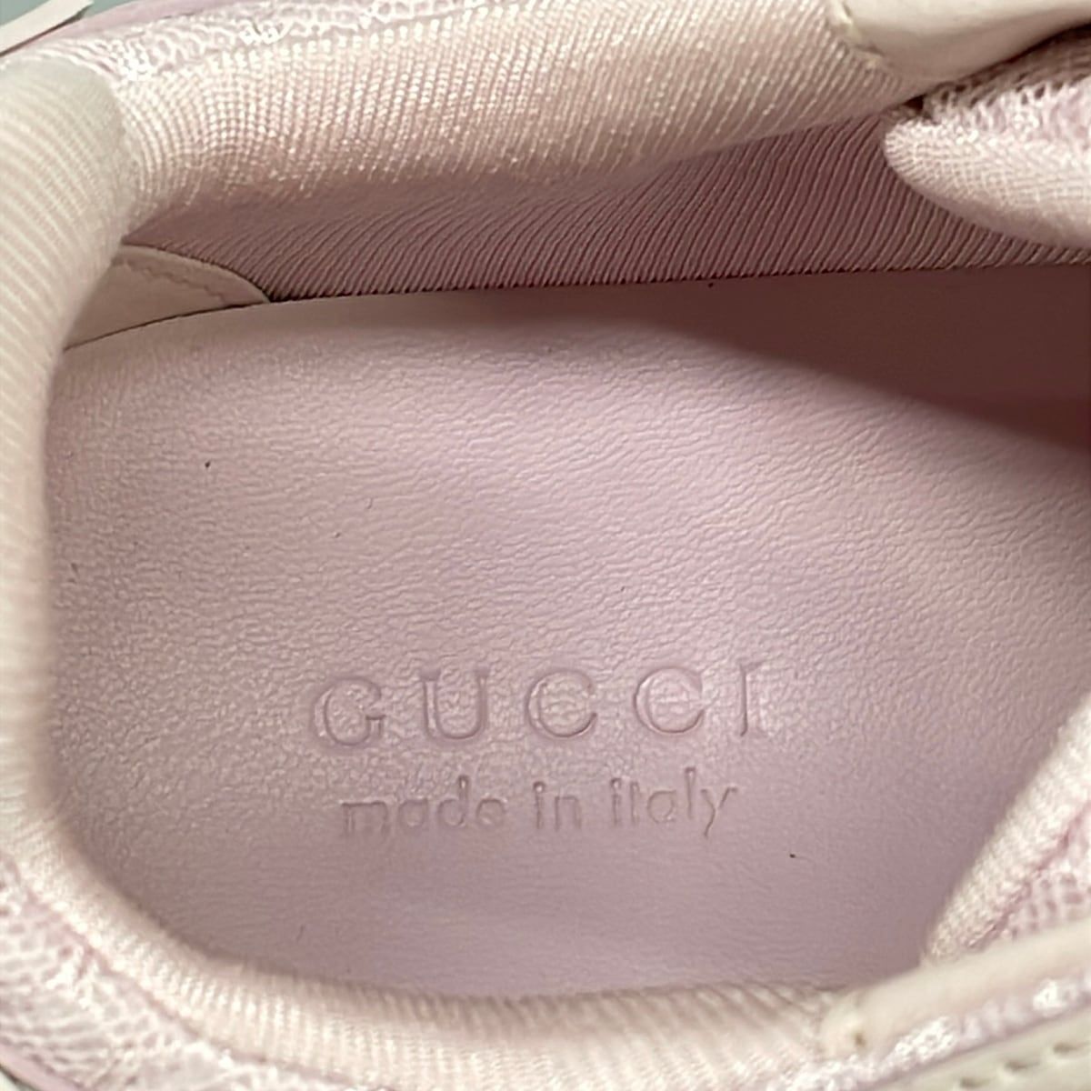 Gucci Sneakers 37 T Cube Pink Leather — view 9