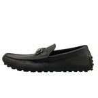 Gucci Driving Shoes 9 Horsebit Black Leather