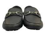 Gucci Driving Shoes 9 Horsebit Black Leather — view 5