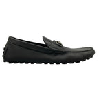 Gucci Driving Shoes 9 Horsebit Black Leather — view 4