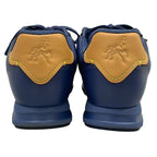 Louis Vuitton Sneakers 9 LV Butter Soft Blue Monogram Pattern Horse Leather — view 6