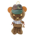 Louis Vuitton Bear Baseball Faux Fur Brown Key Holder Bag Charm