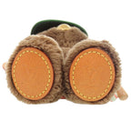 Louis Vuitton Bear Baseball Faux Fur Brown Key Holder Bag Charm — view 4