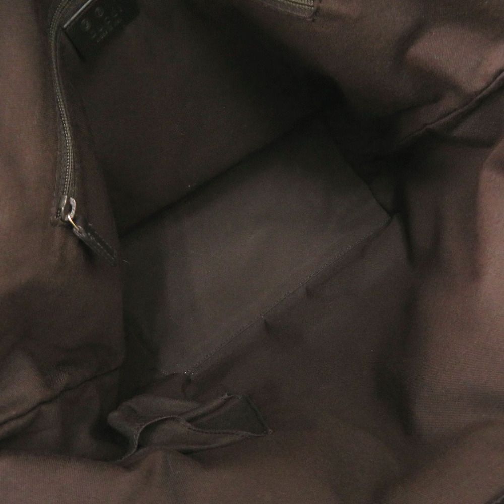 Gucci Nylon Canvas Brown Tote — view 6