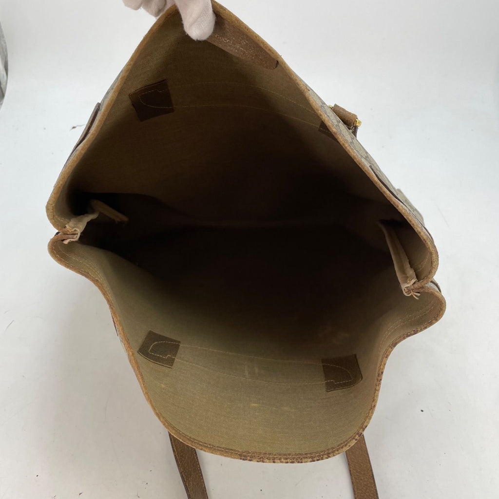 Gucci Vintage Tote Height GG Canvas Document Travel Business — view 4