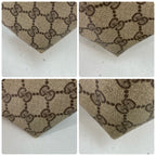 Gucci Vintage Tote Height GG Canvas Document Travel Business — view 6