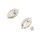 Hermes Earrings Mini Maillon Black Silver — view 3