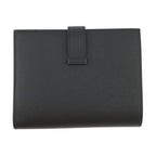 Hermes Bifold Wallet Bearn Compact Black Silver Epsom — view 3