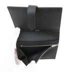 Hermes Bifold Wallet Bearn Compact Black Silver Epsom — view 6