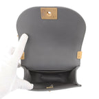 Chanel Chain Shoulder Bag Quilted CC Logo Boy Small Caviar Leather 2-Way — view 6