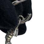 Chanel Earrings CC Logo Rhinestone Faux Pearl — view 6