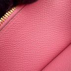 Hermes Wallet Bearn Souffle Depth Yes Rose Confetti Gold Epsom Sold — view 8