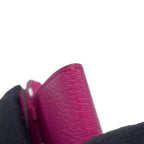 Hermes Wallet Cinetic to Go Rose Purple Silver Chevre Misor — view 7