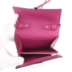 Hermes Wallet Cinetic to Go Rose Purple Silver Chevre Misor — view 6