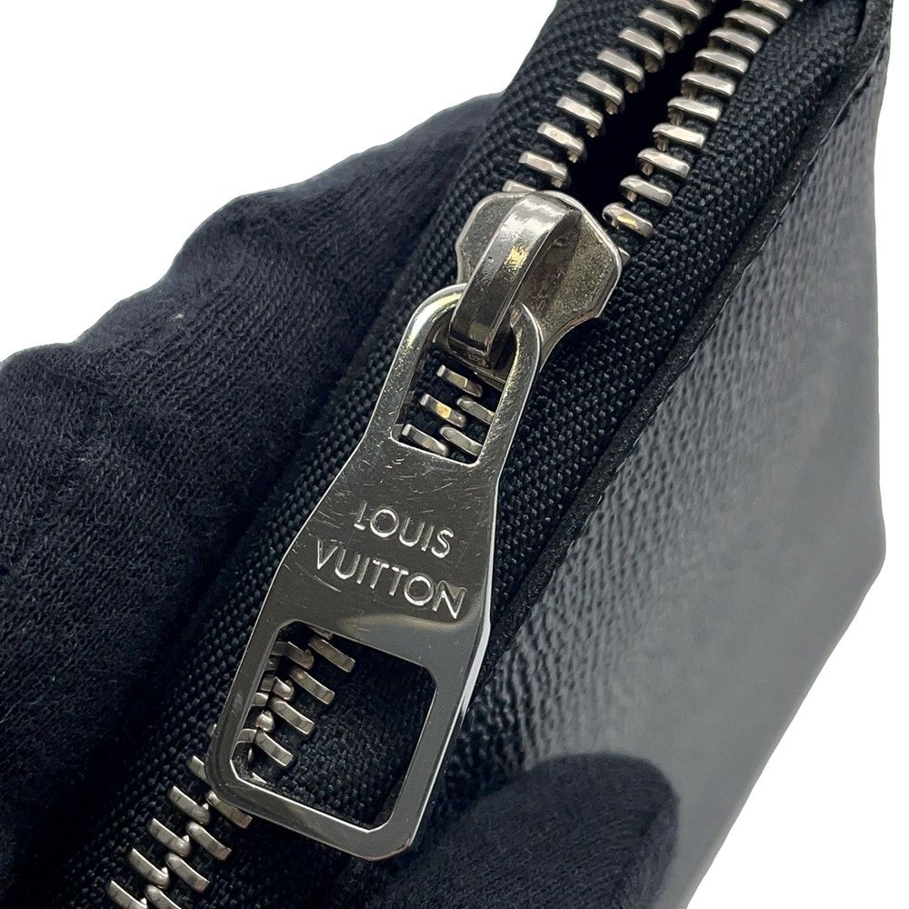 Louis Vuitton Wallet Damier Graphite Zippy Organizer Black — view 8