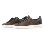 Louis Vuitton Sneakers Patent Monogram Front Lo Line 37 Shoes — view 2