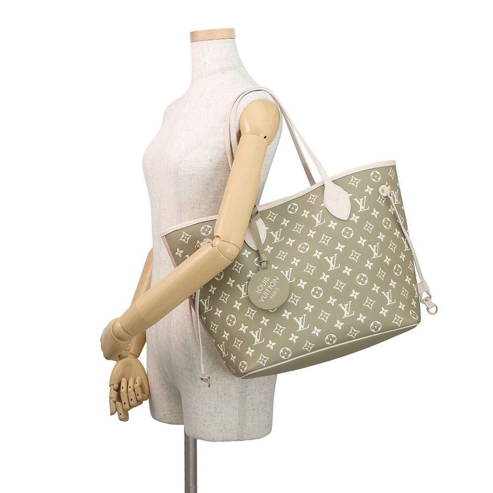 Louis Vuitton Tote Monogram Empreinte Neverfull MM Shoulder — view 4