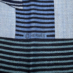 Hermes Scarf Carre 100 Horsewear Spiral Cheval a la Couverture Cashmere Silk — view 3