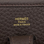 Hermes Shoulder Bag Evelyne 3 23 Gold Taurillon Clemence — view 9