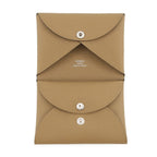Hermes Coin Case Calvi Duo Dune Silver Epsom — view 4