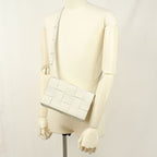 Bottega Veneta Cassette Maxi Intrecciato Crossbody Shoulder Bag Lambskin — view 9