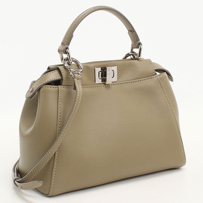 Fendi 2-Way Peekaboo Handbag Calf