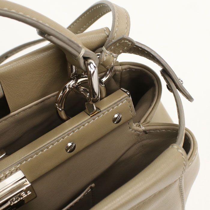 Fendi 2-Way Peekaboo Handbag Calf — view 6
