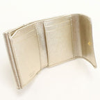 Prada Saffiano Triangle Trifold Wallet Leather — view 3