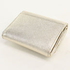 Prada Saffiano Triangle Trifold Wallet Leather — view 2