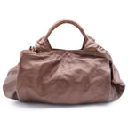 Loewe Nappa Aire Tote Brown Leather Gold — view 2