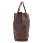 Bottega Veneta Intrecci Omilage Butterfly Tote Brown Leather — view 3