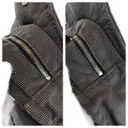 Hermes Her Line MM Gray Silver Polyamide Polyester Tote — view 6