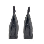 Hermes Her Line MM Gray Silver Polyamide Polyester Tote — view 8