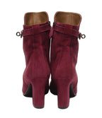 Hermes Short Boots Saint Germain Kelly Suede — view 3