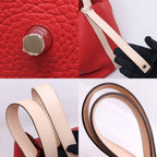 Hermes Picotin Lock GM 26 Touch Taurillon Clemence Swift Rouge Tomato Handbag — view 8