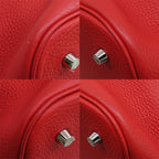 Hermes Picotin Lock GM 26 Touch Taurillon Clemence Swift Rouge Tomato Handbag — view 5