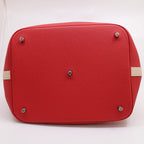 Hermes Picotin Lock GM 26 Touch Taurillon Clemence Swift Rouge Tomato Handbag — view 4
