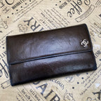 Chanel Wallet Trifold Leather CC Logo Card Pass Case Billfold Coin — view 3