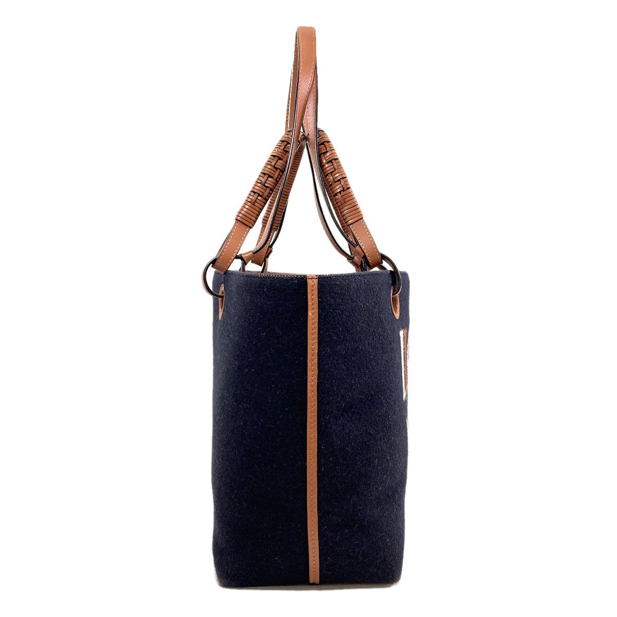 Loewe Love Anagram 2-Way Tote Wool — view 3