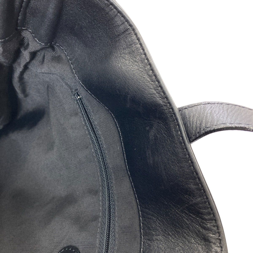 Chanel Logo Tote Calf — view 9