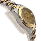 Rolex Oyster Perpetual Diamond Watch SS Yellow Gold 18k — view 6