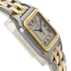 Cartier Panthere MM 2 Row Watch SS Yellow Gold 18k Boys — view 6