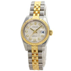 Rolex Datejust Diamond Watch SS Yellow Gold 18k