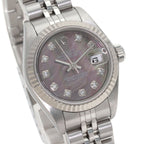 Rolex Datejust Diamond Watch SS 18k White Gold — view 4